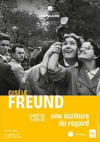 Exposition Gisèle Freud au Pavillon Populaire